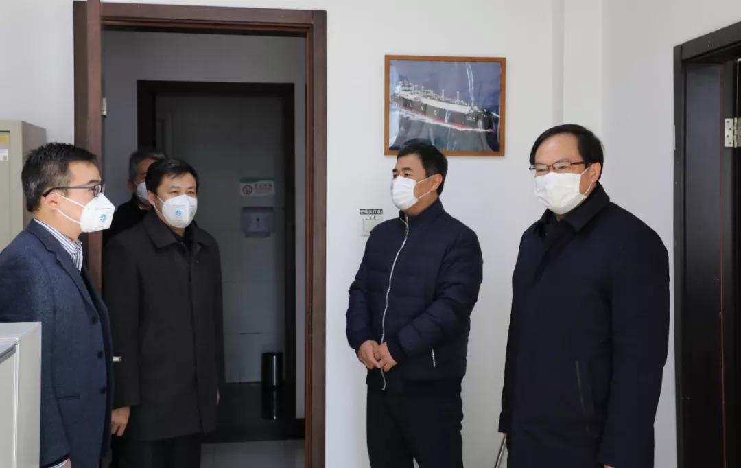 楊金成到長城電子、綜合院檢查指導疫情防控和復(fù)工復(fù)產(chǎn)工作